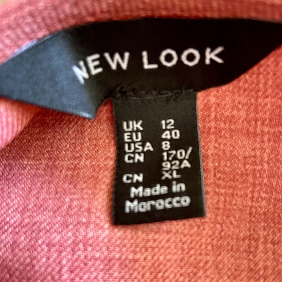 Tiered Wrap Dress in Dusty Rose NWOT - Picture 6 of 7